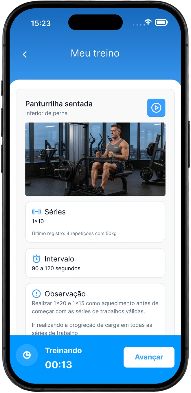 Vídeo de execução do exercício